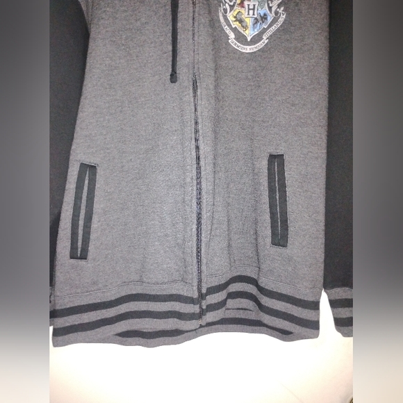 Universal Studios Hogwarts Harry Potter HP Full Zip Hoodie Jacket Sweater - Picture 5 of 15